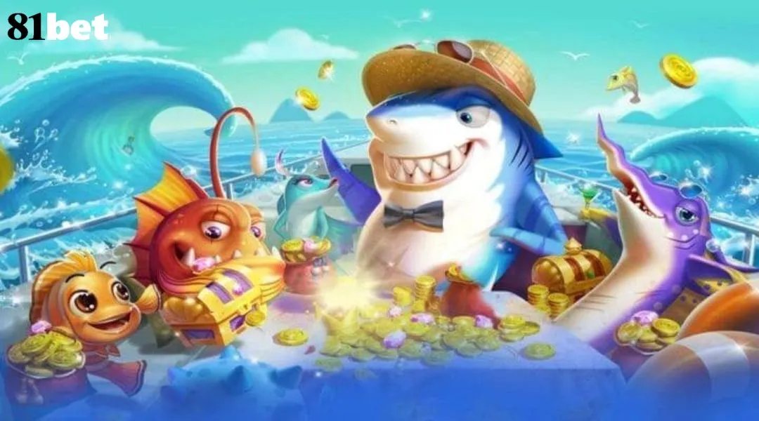 A sala de apostas possui um tesouro de vida marinha rico