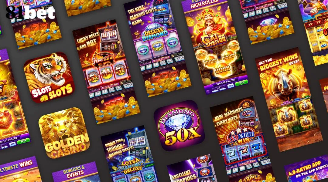 Interface do Salão de Giro de Prêmios Moderna e Impressionante